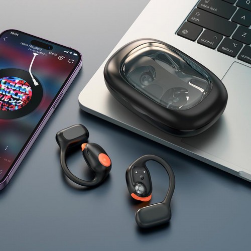 Навушники HOCO Spectrum true wireless BT headset EA1 |BT5.3, 90/500mAh, 10h| Milky white