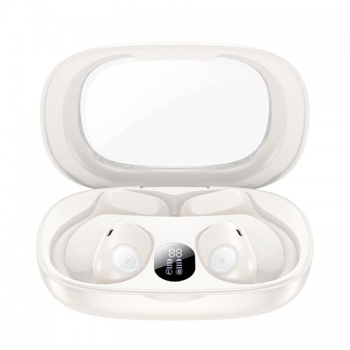 Навушники HOCO Spectrum true wireless BT headset EA1 |BT5.3, 90/500mAh, 10h| Milky white