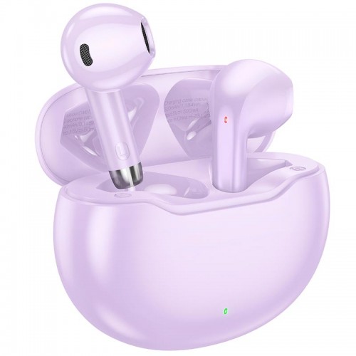 Навушники HOCO June true wireless BT headset EW61 |BT5.3, 40/320mAh, 7h| Milky white