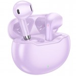 Наушники HOCO June true wireless BT гарнитура EW61 |BT5.3, 40/320mAh, 7ч| фиолетовые