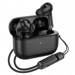 Наушники HOCO Duke true wireless BT гарнитура EQ9 |BT5.3, 7/28ч| черные