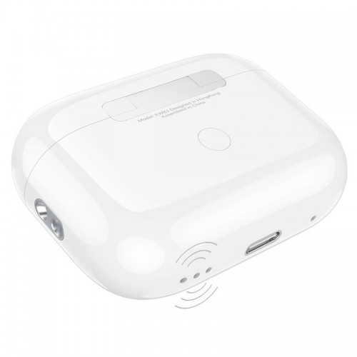 Наушнкі HOCO true wireless ANC noise reduction BT headset EW63 |BT5.3, 7h| white