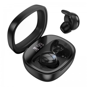 Навушники HOCO Shadow true wireless sleep BT headset EW65 |BT5.3, 30/500mAh, 4h| black