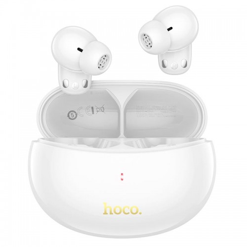 Навушники HOCO Praise true wireless ANC noise cancelling BT headset EQ17 |BT5.4, 40/400mAh, 7h| white