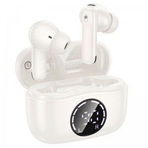 Навушники HOCO singer true wireless ANC + ENC noise reduction BT headset EQ22 |BT5.4, 40/400mAh, 6-7h| white