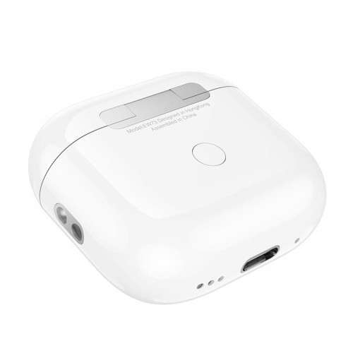 Навушники HOCO Randy true wireless BT headset with touch screen EW73 |BT5.4, 30/300mAh, 4h| white