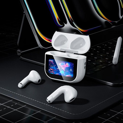 Наушники HOCO Sparkle true wireless touch screen BT headset EW82 |BT5.4, 30/300mAh, 4h|