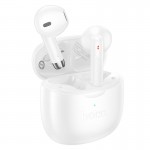 Навушники HOCO Graceful true wireless BT headset EW201 |BT5.4, 30/320mAh, 4h| white