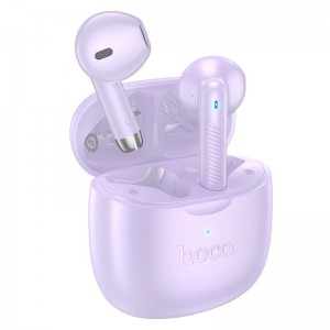 Навушники HOCO Graceful true wireless BT headset EW201 |BT5.4, 30/320mAh, 4h| purple