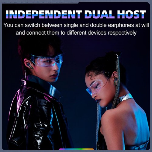 Наушники Onikuma Wireless Gaming Earbuds with ENC Mic T27 |BT5.3/2.4G, PS5/PC, 7h|