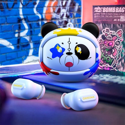 Навушники Onikuma TWS Gaming Headset with Charging Case T20 |30/300mAh, 5h| black