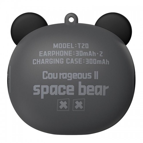 Навушники Onikuma TWS Gaming Headset with Charging Case T20 |30/300mAh, 5h| black