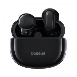 Навушники Baseus Bowie True Wireless Earphones E11 |BT5.3, 40/400mAh, 7.5h| black