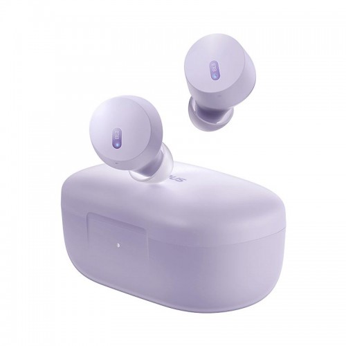 Навушники Baseus Bowie True Wireless Earphones E18 |BT5.3, 40/300mAh, IPX4, 2ENC Mic, 7.5h| purple