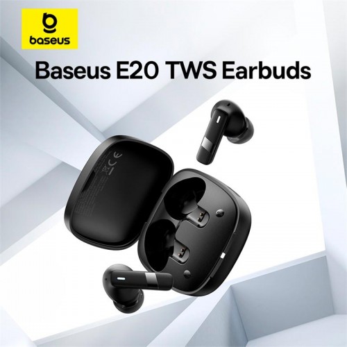 Наушники Baseus Bowie True Wireless Earphones E20 |BT5.3, 35/500mAh, IPX5, 2ENC Mic, 6h|