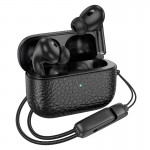 Навушники HOCO Duke true wireless ANC Noise Reduction BT headset EQ9 Plus |BT5.3, 7/28h| black