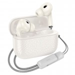 Навушники HOCO Duke true wireless ANC Noise Reduction BT headset EQ9 Plus |BT5.3, 7/28h| white