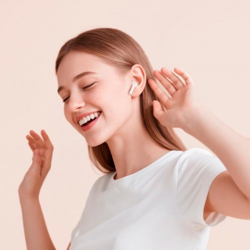 Навушники HOCO Gata true wireless touch screen BT headset EW87 |BT5.4, 30/280mAh, 4/20h| white