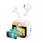 Навушники HOCO Kissa true wireless touch screen BT headset EW89 |BT5.4, 25/300mAh, 3.5/20h| white