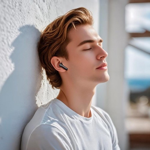 Навушники HOCO Bird true wireless BT headset EQ28 |BT5.4, 7/28h, 40/320mAh| white