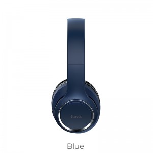 Навушники Bluetooth HOCO Journey Hi-Res W28 blue