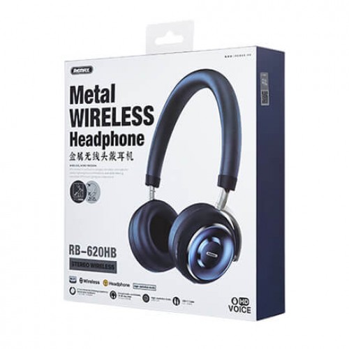 Наушники Bluetooth REMAX Wireless Stereo Headphone RB-620HB |BT5.0, 300mAh, 18Hours|