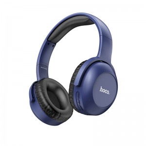 Навушники bluetooth HOCO Art sount BT headset W33 |BT5.0, AUX, Type-C, 15H| blue