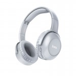 Наушники bluetooth HOCO Art sount BT headset W33 |BT5.0, AUX, Type-C, 15H| серые