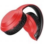 Наушники Bluetooth HOCO Fun move BT headphones W30 |BT5.0, AUX/FM/TF, 8ч| красные