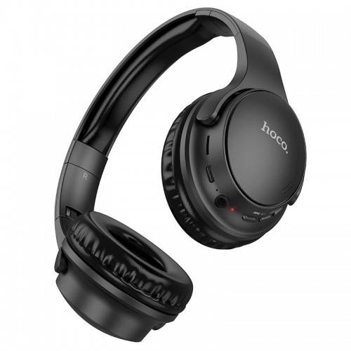 Навушники HOCO Mighty BT headphones W40 |BT5.3, 7H, AUX/TF Card, Type-C| blue