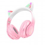 Наушники HOCO Cat ears BT headphones W42 |BT5.3, AUX/TF, 10h|