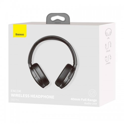 Навушники Baseus Encok Wireless headphone D02 Pro |BT5.3/AUX, 50h| (NGTD010301) pink