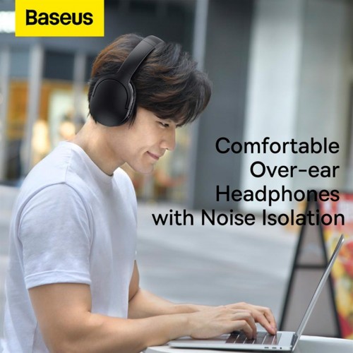 Наушники Baseus Encok Wireless headphone D02 Pro |BT5.3/AUX, 50h| (NGTD010301)
