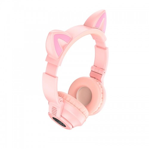 Наушники Borofone Cat ear BT headphones BO18 |BT5.0, AUX/TF, 7h|