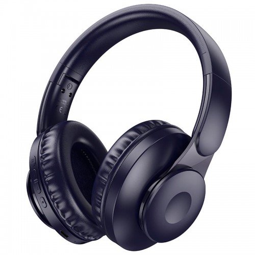 Навушники HOCO Enjoy BT headset W45 |BT5.3/AUX, 46h| blue
