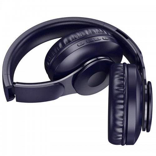 Навушники HOCO Enjoy BT headset W45 |BT5.3/AUX, 46h| blue