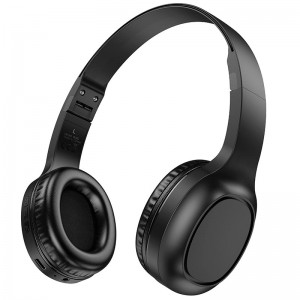 Навушники HOCO Charm BT headset W46 |BT5.3/AUX, 20h, Type-C| black