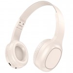 Навушники HOCO Charm BT headset W46 |BT5.3/AUX, 20h, Type-C| white