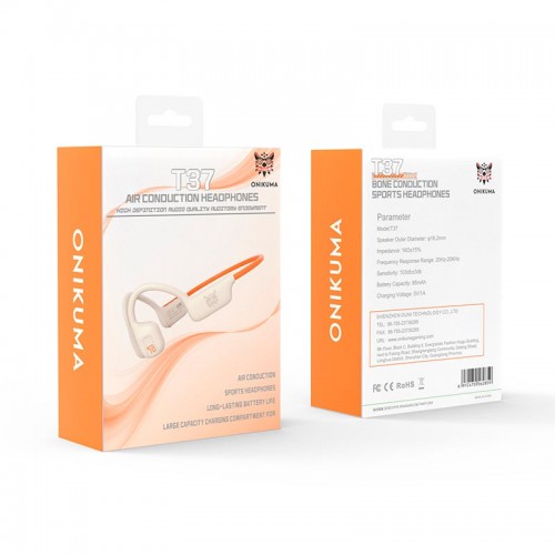 Наушники Bluetooth Onikuma T37 |BT5.3, 10h|