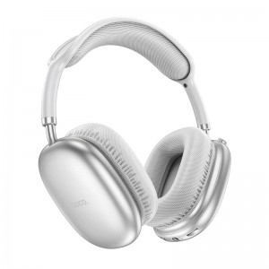 Навушники Hoco Triumph BT headphones W35 Air |BT5.3, AUX/TF, 45h| silver