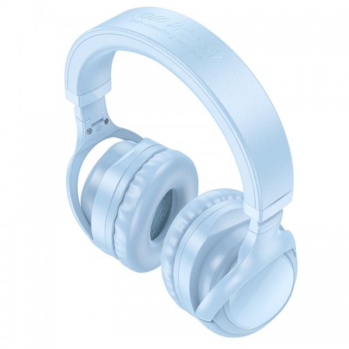 Наушники HOCO Focus BT headphones W48 |BT5.3, AUX/BT/TF, 46h| white