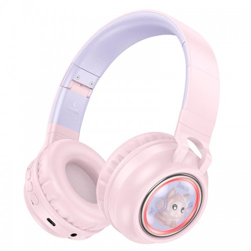 Навушники HOCO Cute fun BT headphones W50 |BT5.3, AUX/TF, 12h| blue