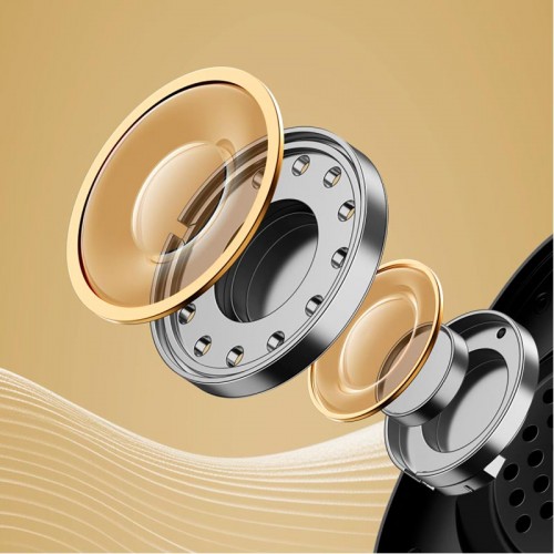 Навушники BASEUS CN Bowie H1 Pro Noise - Cancellation Wireless Headphones |BT5.3, ANC/EQ, 60-80h| black