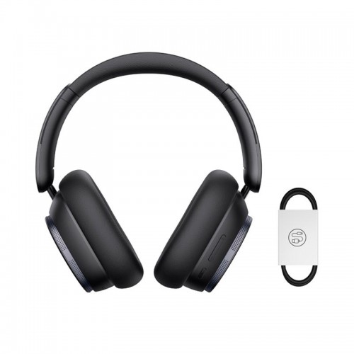 Навушники BASEUS CN Bowie H1 Pro Noise - Cancellation Wireless Headphones |BT5.3, ANC/EQ, 60-80h| black