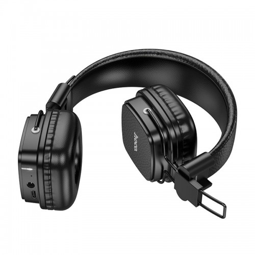 Навушники HOCO Earl BT headphones W56 |BT5.4, AUX, USB-C, 28h| black