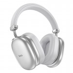 Наушники HOCO auspicious ANC шумоподавляющие BT наушники W35 Max |BT5.4, TF/AUX, 90ч| серебристые