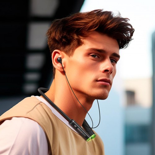 Наушники HOCO Benevolent neck-mounted BT earphones ES72 |BT5.4, 30h|