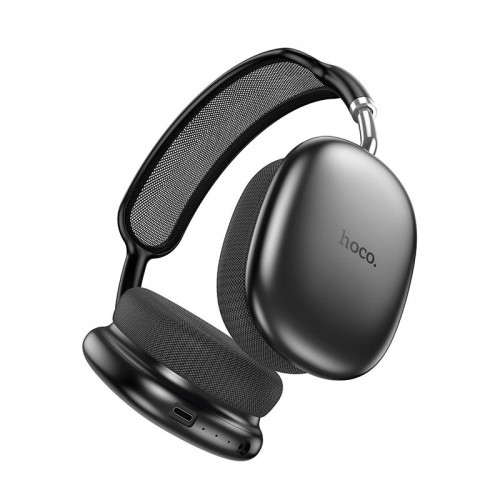 Навушники HOCO Happiness ANC noise reduction BT headphones W55 Plus |BT5.4, 65-90h, AUX/TF| grey