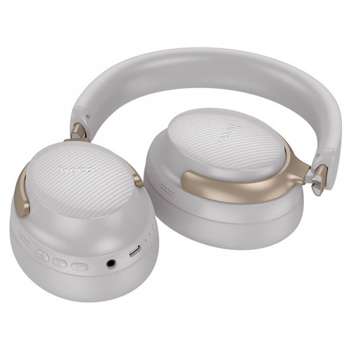 Навушники HOCO Tone ANC BT headphones W53 Plus |BT5.4, 45/90H, USB-C, AUX| grey