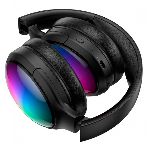 Навушники Onikuma Bluetooth Headphones with ANC Microphone B3 |BT5.3/Type-C, ANC, 38H, RGB| black